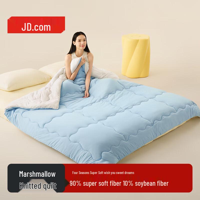

JingDong Made Soft Soybean Fiber & Knit Quilts 150x200cm (Single)