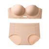 Liquid Foundation Invisible Strapless Women Show Big Non-slip Tube Top Crazy Can't Shake Off the Seamless Bra Cover