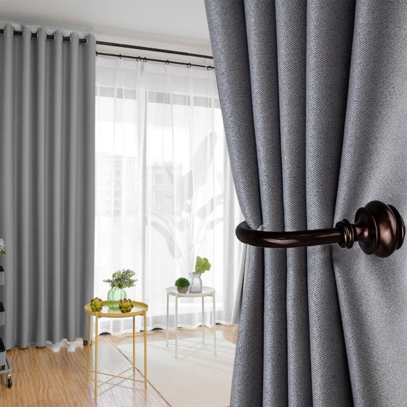 2Pcs Metal Curtain Tie Backs Drapery Holders for Stylish Window Decoration Curtain Tiebacks Set
