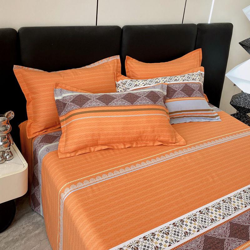 Pillowcase: A Pair of Pure Cotton, Thickened and Ground Cotton Pillowcases, 48 * 74cm, Standard Adult Envelope Style