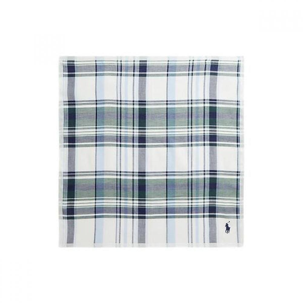 

Polo Ralph Lauren Men S Plaid Cotton Handkerchief Mapoptw09120216410 ONE