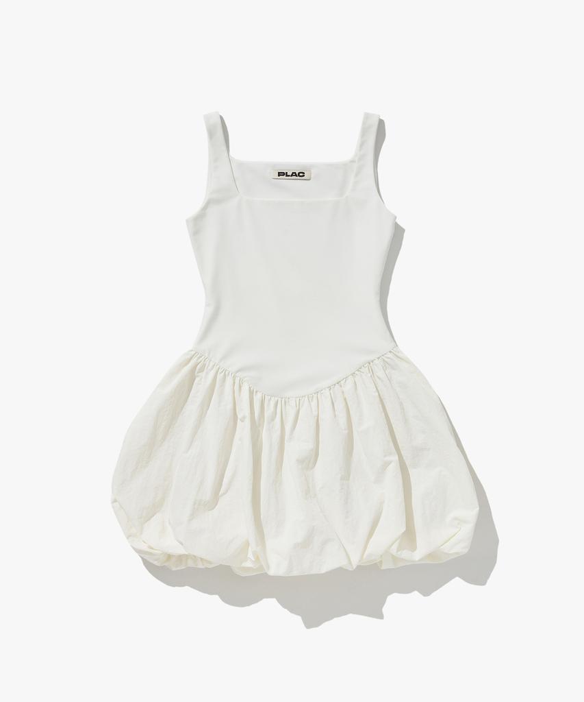 Plack Woman Sojeanne X Plac Voluminous Mini Dress White