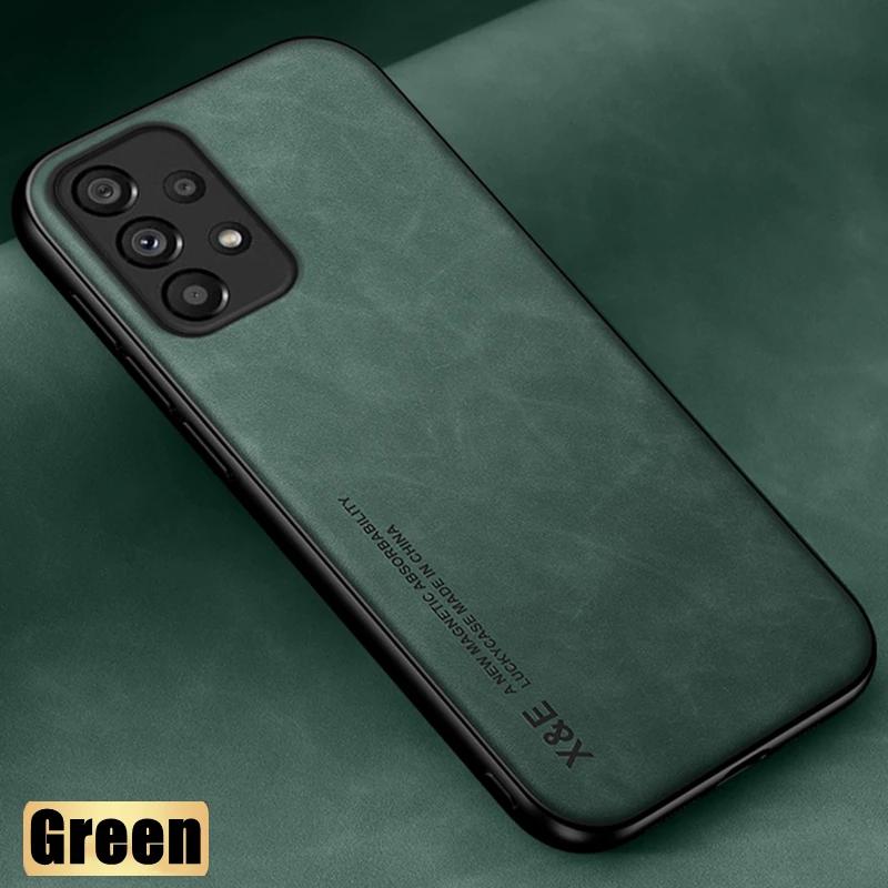 

Shockproof Cover For Samsung Galaxy A52 A52S A53 A54 A55 A56 A36 A35 A34 A33 A26 A25 A24 A23 A22 A12 A13 A14 A15 A16 Magnet Case Galaxy A56 зелений