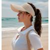 Fish Scale Knitted Visor Baseball Cap Women's Summer Sun Hat for Sports and Outdoors