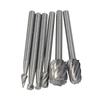 6PCS 3.17mm Shank Rotary Files Set Carbide Wood Carving Bits for Electric Engraving Tool