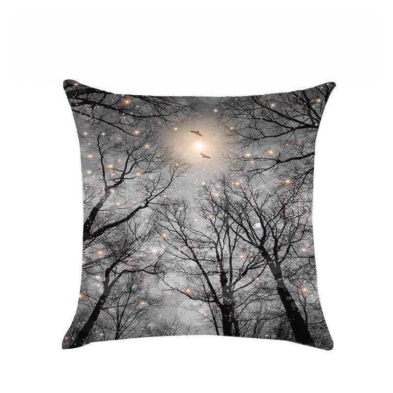 Hot Products, Tree, Night Sky, Pillowcase, Cushion Cover
