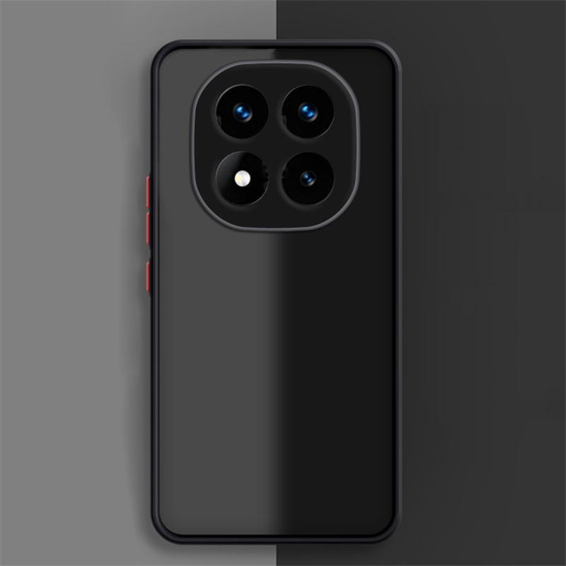 Shockproof Armor Matte Case For Xiaomi Redmi Note 14 13 12 11 10 9 Pro Plus A3 14T 14C 5G 4G Soft TPU Bumper Clear Hard PC Cover