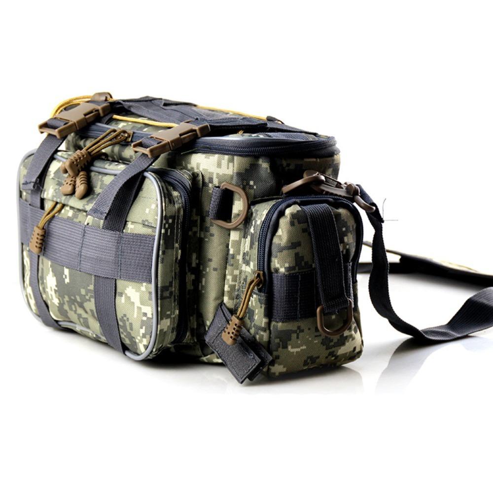Large Capacity Fishing Tool Bag Non-Slip Strap Fishing Tackle Bag Saltwater Fishing