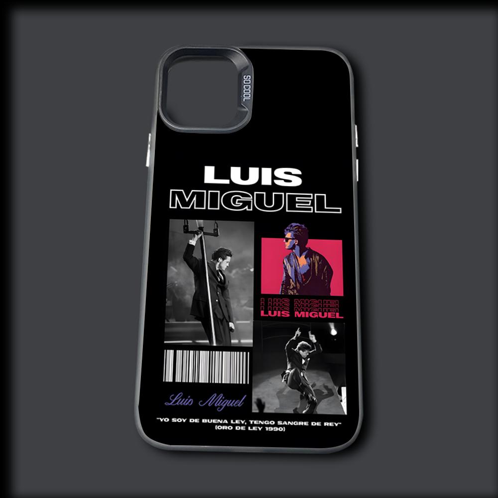 

Singer L-Luis M-Miguel Phone Case For iPhone 16,15,14,13,12,11,Mini,Pro,MAX Gray Drop Matte Shockproof Soft Cover iPhone15