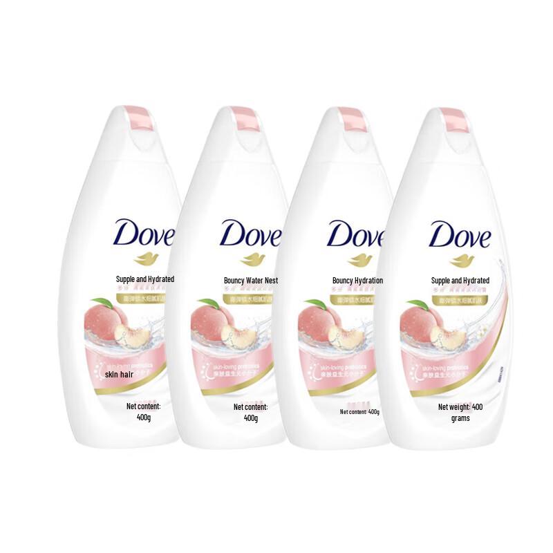 Dove Nourishing Body Wash Multi-Pack 4x 400g