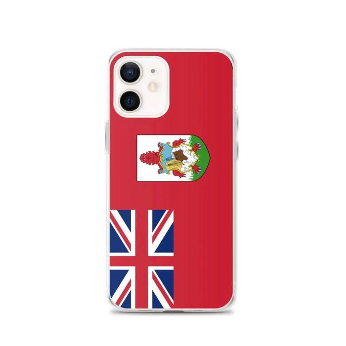 Coque Pour iPhone - PIXELFORMA - iPhone 12 - Drapeau Des Bermudes - Silicone Souple - Design Léger