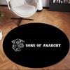 Sons Of Anarchy (5) Round Office Rug Decorative Floor Rug for Office Bedroom Living Room and Home Space