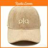 Baseball Corduroy Trendy Cap With Embroidered Text For Casual Fashion Sunshade