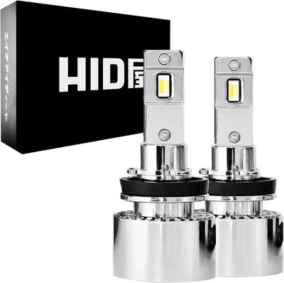 HID-YA H8 H11 H16 LED Fog Lamp, 2 Color Switching, White, White, Yellow, Compatible