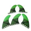 5 Pieces 5-Piece Fin Assembly Honeycomb Pattern FUT Translucent