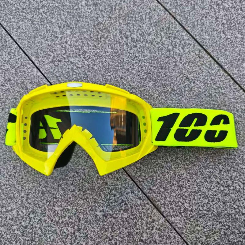 KTM Style Outdoor Cycling Goggles Mountain Biking Trail Riding Snowboarding Hiking Downhill Sports UV Protection TPU Frame