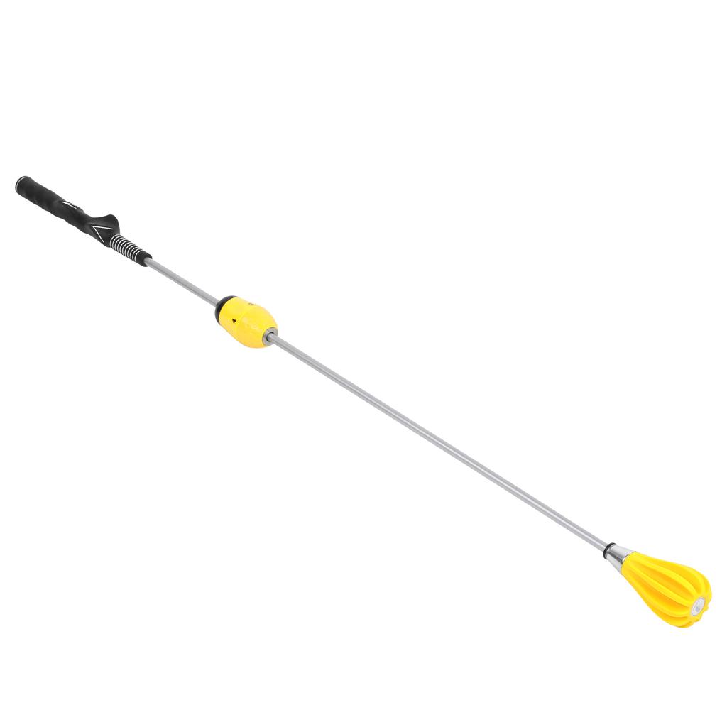 Swing Train  Practice Stick WarmUp    Correction Training Rod Tool Equipment(Yellow )