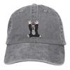 Washed Unisexs Baseball Cap His Hands In The Air Trucker Snapback Caps Dad Hat The Little Mole Golf Hats