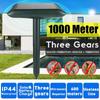 Solar-Powered Ultrasonic Pest & Bird Repeller with Infrared and Flashing Light