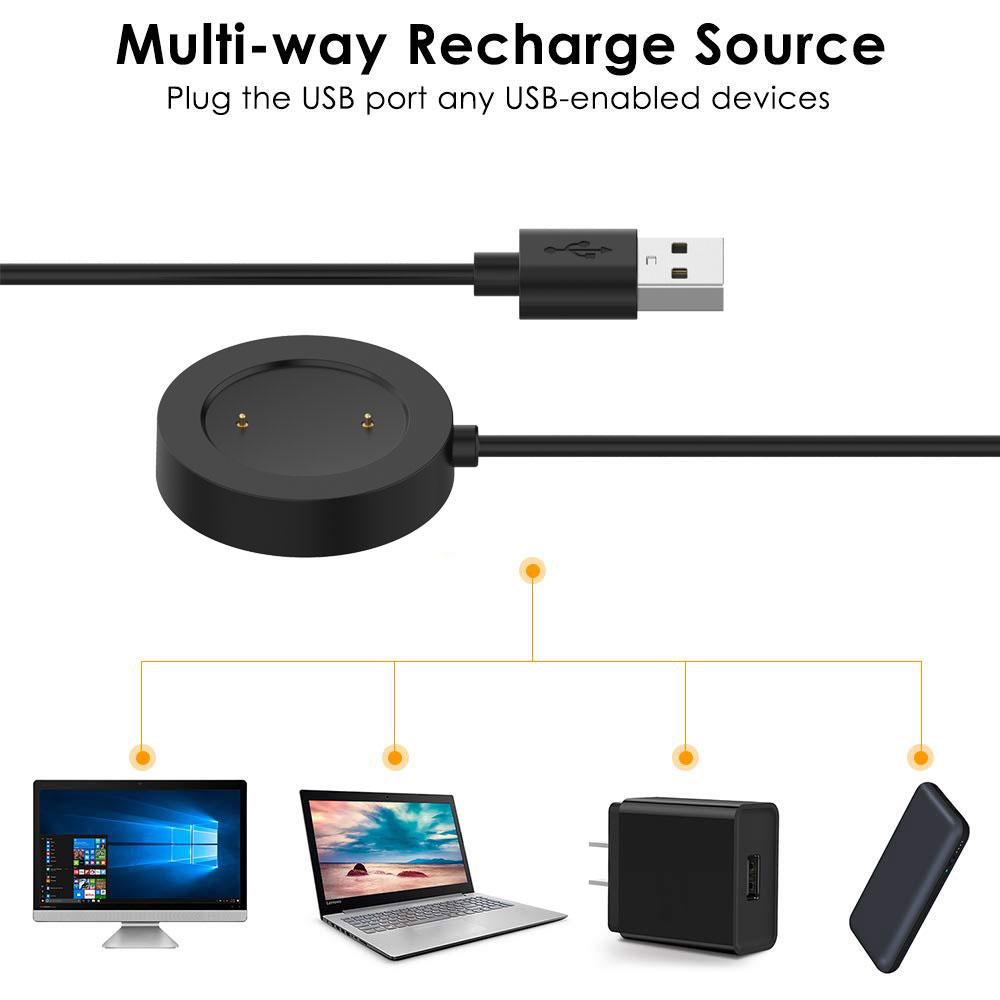 USB Charging Cable Stand For Xiaomi Watch S1 Active Smart Watch Dock Holder Charger Adapter For Mi Watch Color 2/Color Sport