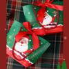 10pcs Cute Christmas Fruit Packaging Box Handheld Xmas Eve Packaging Bag Candy Box  Gift Wrap