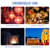 Frcolor Lantern Sticks, Set of 6, Lantern Handles, Plastic Poles, Handheld Lantern Hangers, Accessories, Decorations, Toys