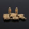 10Pcs Threaded Brass Fog Mist Nozzles Misting Fogging Spray Sprinkler Head
