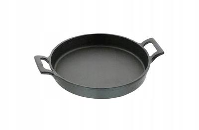 Sartén de Hierro Fundido Plato de Hierro Fundido Para Hornear y Servir Platos