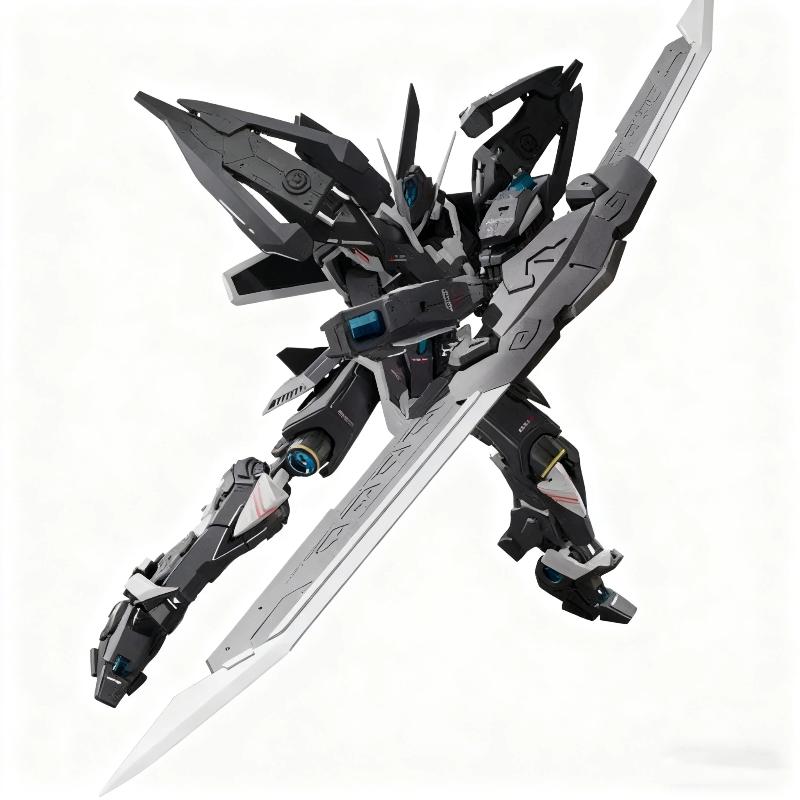 Nejnovější 1/100 J20 Letecký stíhací modelová sada Sestavitelné akční figurky Kovové kloubové Mecha hračka S vodou Stolní dekorace Sběratelský předmět