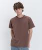 PSSHOPPER Basic Cool Skin Short Sleeve T-Shirt [Brown]