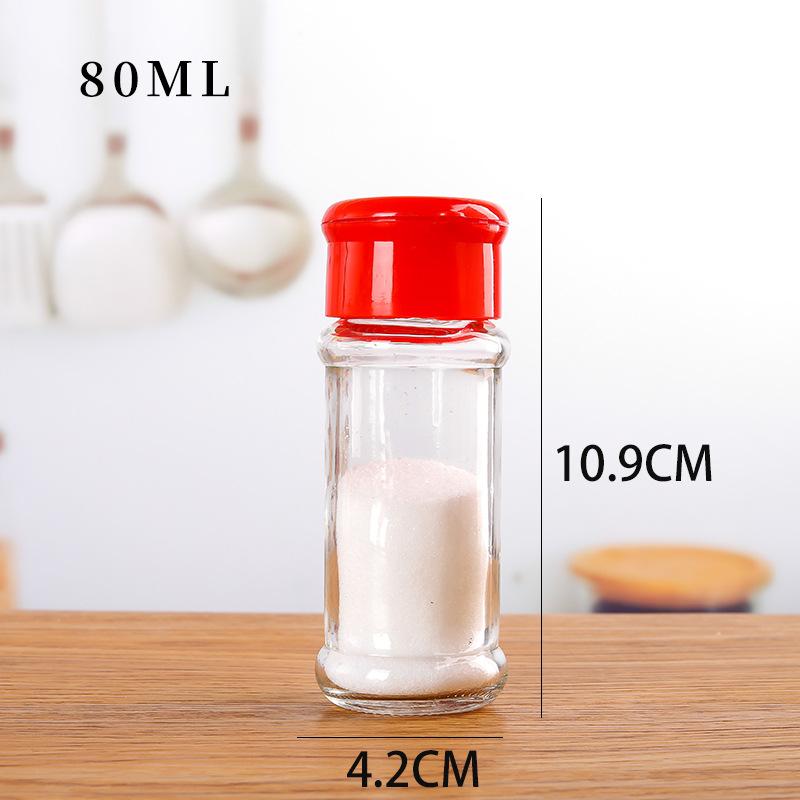 Słoiki na przyprawy 80ml/100ml Solniczki Pieprzniczki Słoik do przechowywania przypraw Pudełka na przyprawy Pojemnik dozownik przypraw kuchennych