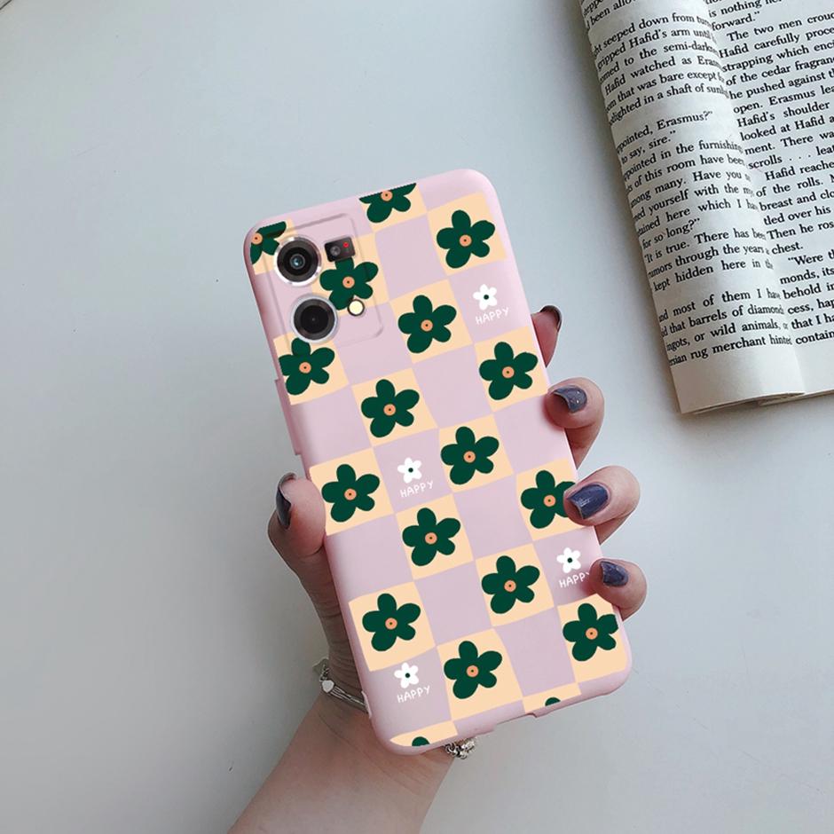 For OPPO Reno 7 Cover Case for Oppo Reno 8 4G Phone Casing Matte Soft TPU Silicone Shell for OPPO F21 Pro Bags Reno7 5G Bumper