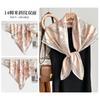 Silk twill 14 mmi large silk scarf women's fashion versatile high-end mulberry silk square scarf light luxury versatile 90 shawl