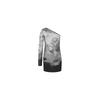 Hatu One Shoulder Cloud Dress Black