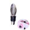 Stainless Steel Wine Pourer Aerator with Silicone Seal Leak Proof Reflowing Air Hole for Wine Liquor Oil Vinegar Bottles Bar