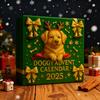Dog Advent Calendar 24 Days Countdown Box Acrylic Puppy-Themed Ornament for Christmas Tree Multifunctional Holiday Decor for Kids And Pet Lovers