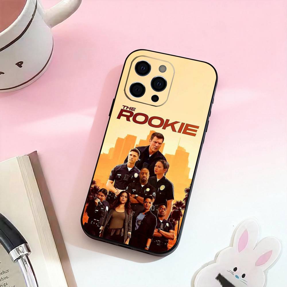 TV The R-rookie   Phone Case For iPhone 17,16,15,14,13,12,11 Plus,Pro Max,Soft Silicone Black Cover