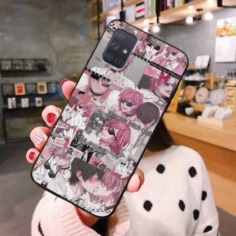 Anime Yarichin suka klub etui na telefon do Samsung Galaxy A21S A01 A11 A31 A81 A10 A20E A30 A40 A50 A70 A80 A71 A51