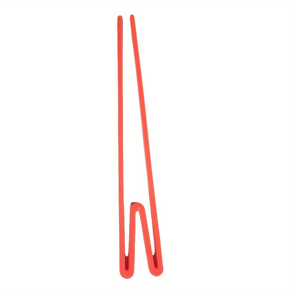Durable Plastic 1 Reusable Training Chopstick - A Quick Assistant for Beginners and Enthusiasts, Catering Service Equipment