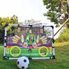 Portable Outdoor Sports Toy: Easy Assembly Large Plastic Football Goal Set