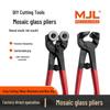 8" Mosaic Double-Wheel Cutting Tool - Round & Flat-Jaw Tile Pliers