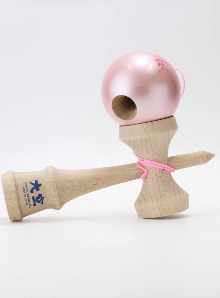 New Japan Kendama Association Certified Competition Kendama "Ozora" Made In Japan (OZORA KENDAMA) Sakura Pink
