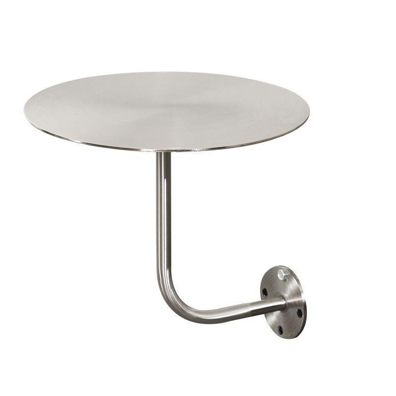 Wall Mounted Round Table Industrial Style Side Desk Multi-Functional Console CreativeLiving Room Minimalist Space Saving