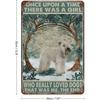 Metal Poster Dog Funny Vintage Tin Sign Wall Decor for Home Bar Cafe