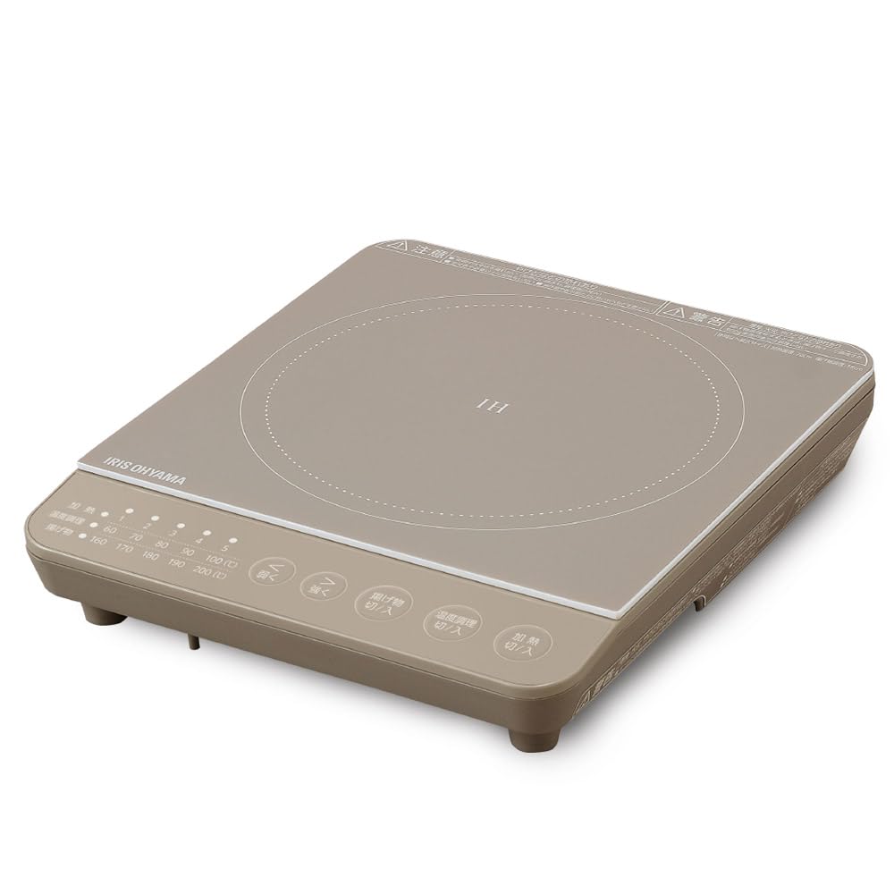 

Iris Ohyama IH Stove 1 Burner IH Cooking Heater 1000W Tabletop Design IHK-T392-T деревне вугілля