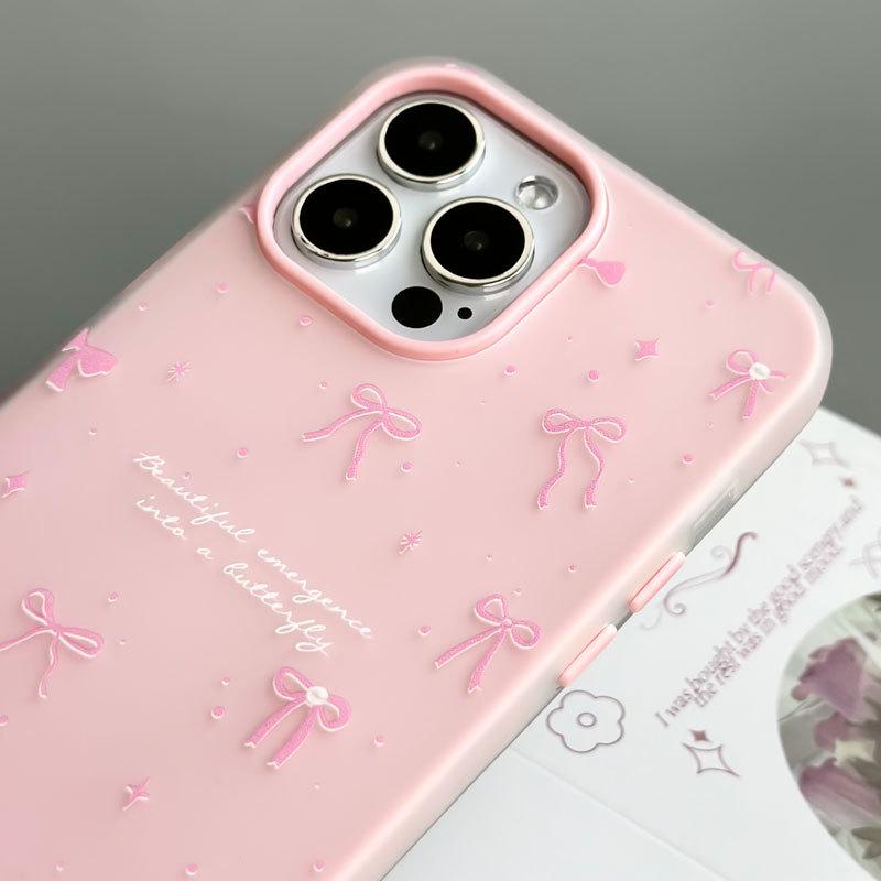 Skinny iPhone 16 Case Compatible and Fits 15 14 13/12/11promax /xsmax/xr Bowtie
