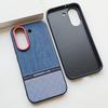 For POCO X8 Pro Max Redmi Turbo 5 Max Case Wood Grain Texture Leather Anti-fingerprint Shockproof Cover