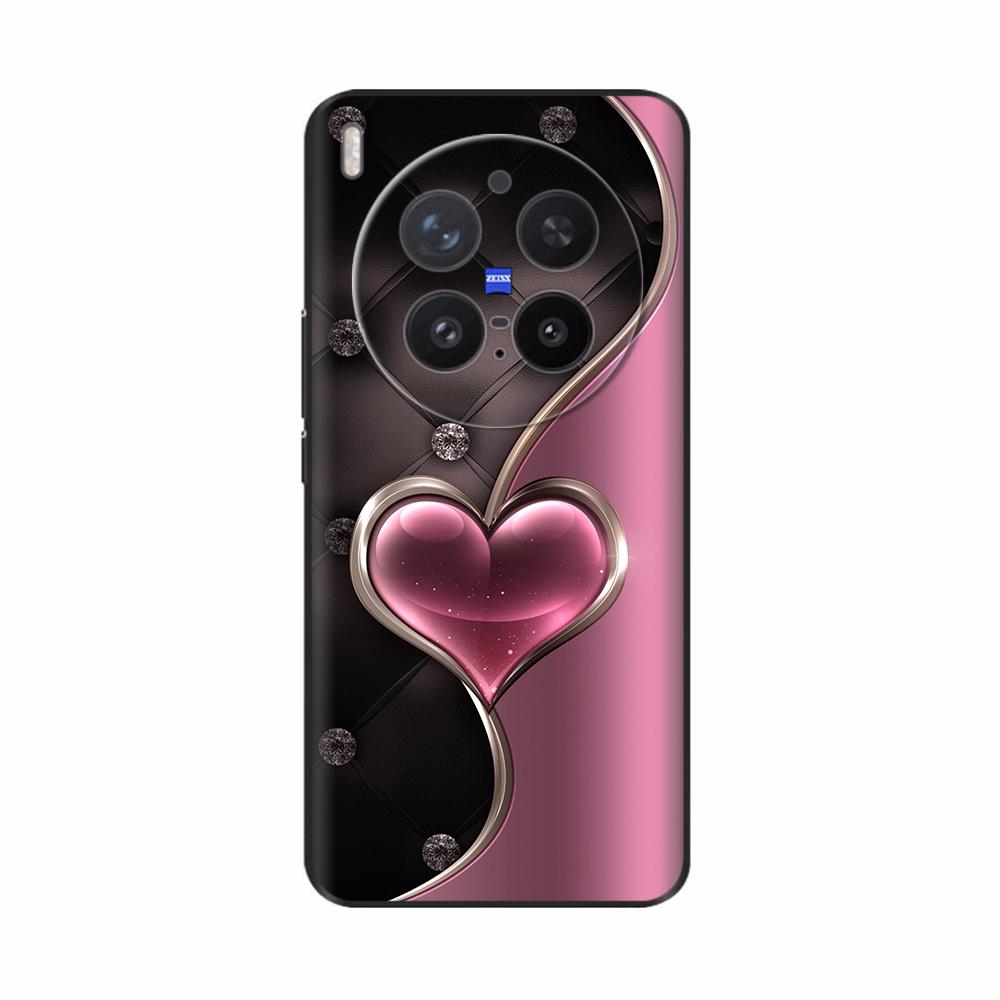 For VIVO X300 Pro Case Cute Cartoon Cat Butterfly Soft Silicone Shockproof Bumper Cover for Vivo X300 Fundas Protective Cases