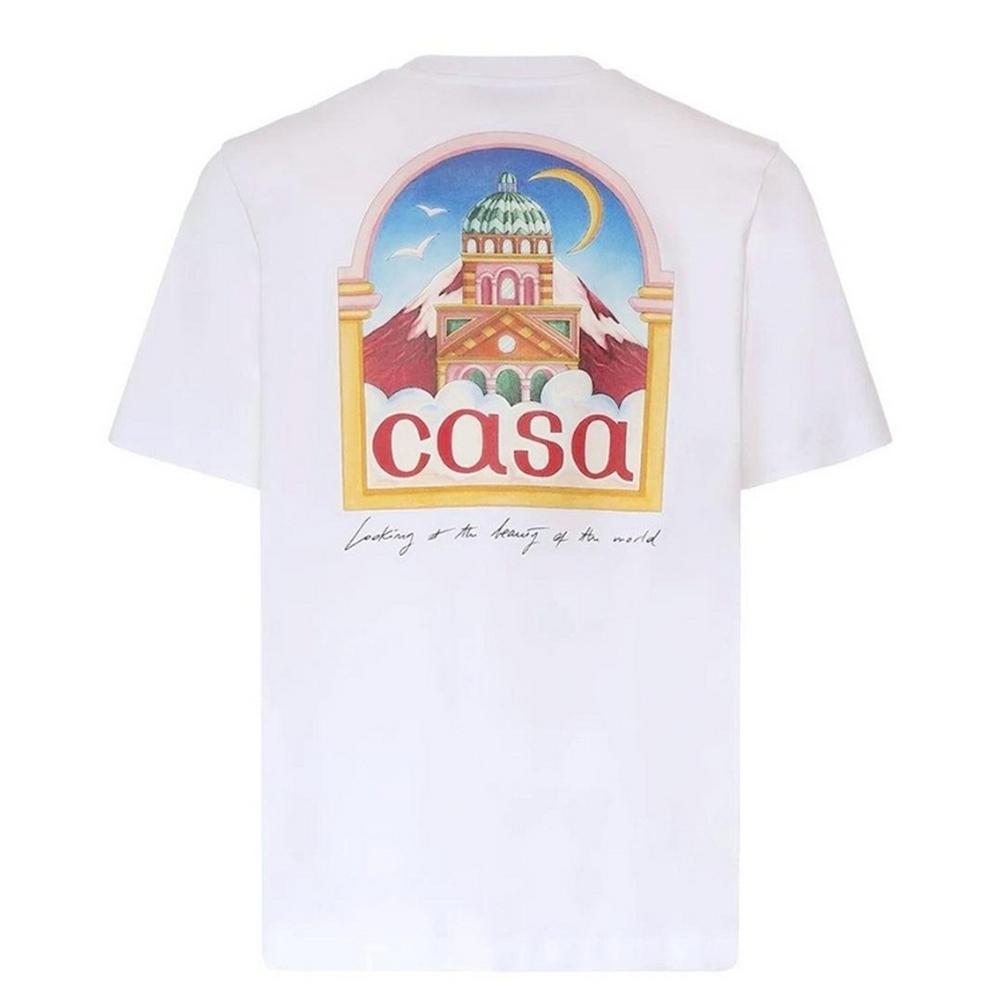 Casablanca Mens Vue De LÂ´Arche T-Shirt