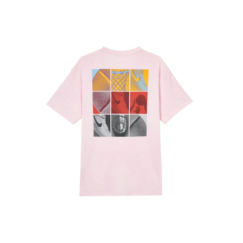 Nike Comfortable Fashionable Casual Versatile Short Sleeve T-Shirt Men Tops Foam-Pink HJ3326-663
